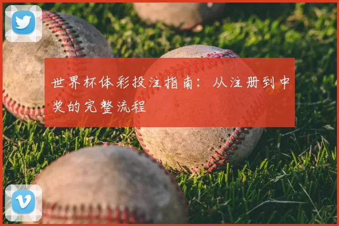 世界杯体彩投注指南：从注册到中奖的完整流程
