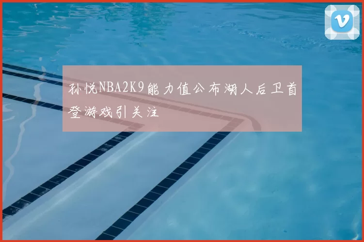 孙悦NBA2K9能力值公布湖人后卫首登游戏引关注